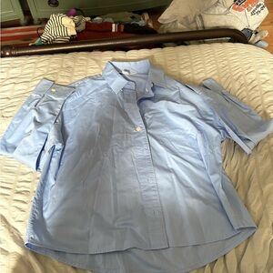 Old Navy Light Blue Boyfriend Shirt